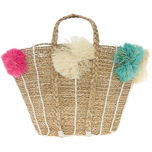 Koszyk z kolorowymi elementami