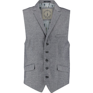 Klasyczna tweedowa kamizelka